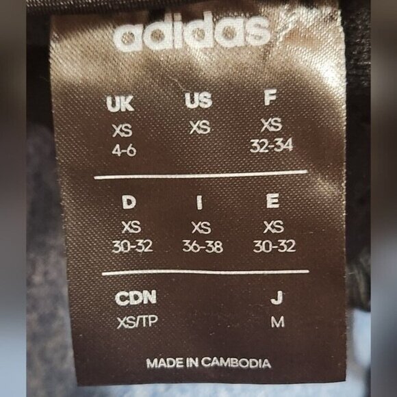 Adidas long black sweatpants women size XS - Picture 4 of 4